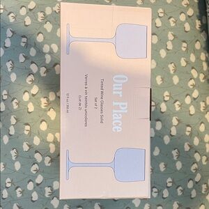 Our Place Tinted Wine Glasses Set in pink